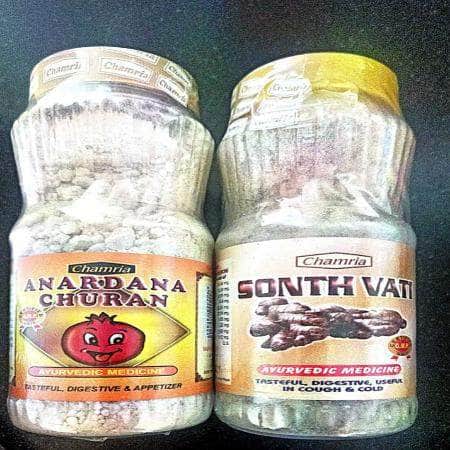 Chamria Anardana Churan and Sonth Wati