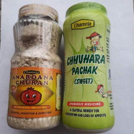 Chamria Chhuhara Pachak (Sweet) and Anardana Churan