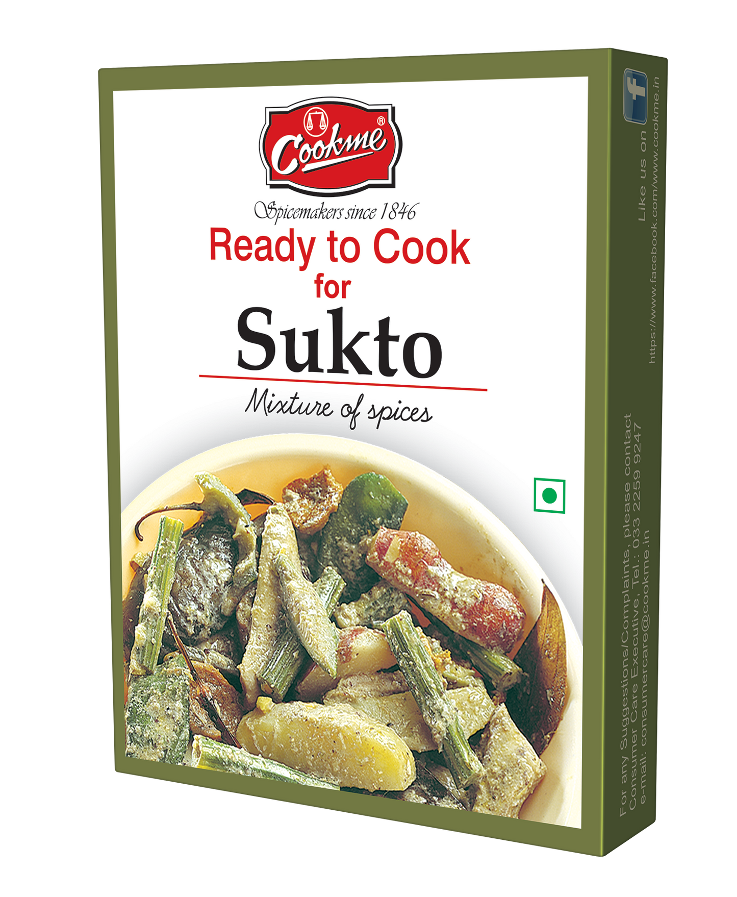 Cookme Sukto Masala Mix | India Cuisine