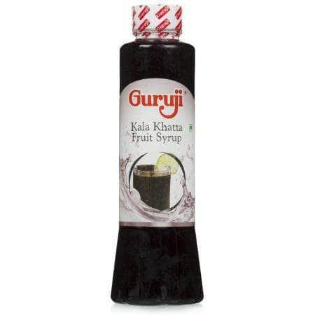 Guruji Kala Khatta Syrup - INDIA CUISINE