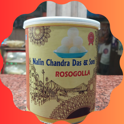 Nalin Chandra Das & Sons Rosogolla TIN | India Cuisine