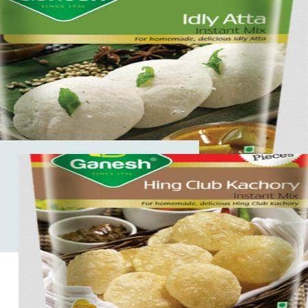 Ganesh Idli and Club Kachori Instant Mix Combo (4X200 Gms.) | India Cuisine