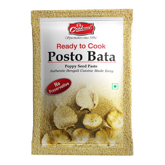 Cookme Posto Bata (Poppy Seed paste) | India Cuisine